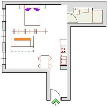 Apartment In Friedrichschain Area